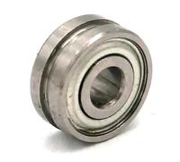 3 * 10 * 4mm U Groove width 0.7mm Guide Pulley Sheave Sealed Rail Ball Bearing