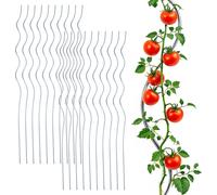 3.10 tuteurs spiralés pour tomates, set de 20 - 110 cm chacun - tuteur de jardin galvanisé (2x 10 pièces)