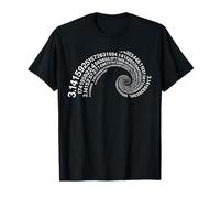 3.14 Pi Jour Nombre Infini Spirale Nombre d'or Fibonacci Mi T-Shirt