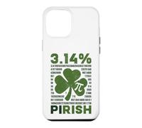 3,14% Pirish Math Teacher Irish Funny St Patrick and Pi Day Coque pour iPhone 12 Pro Max