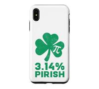 3,14% Pirish Pi Day et St Patrick Math Teacher Irish Funny Coque pour iPhone XS Max