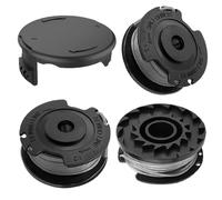 3+1PCS Bobine Fil Coupe Bordure,Bobine de Fil de Rechange,Lapuchons de Rechange,Compatible avec Bosch easygrasscut 23, 26,18,18-230 type 23/26 SL,18v-26,Universal GrassCut 18v-260