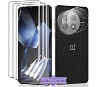 3+2 Pieces For Oneplus 13r Soft Tpu Screen Protector [Not Tempered Glass] + Oneplus 13r Camera Tempered Glass, Hd Anti-Scratch Screen Protector For Oneplus 13r