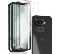 3+2 Pieces Tempered Glass For Google Pixel 9a, Google Pixel 9a Screen Protector And Rear Camera Protector. Anti-Scratch 9h Glass, Hd Screen Protector For Google Pixel 9a