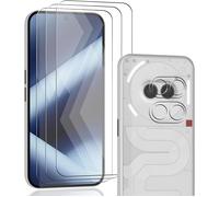 3+2 Pieces Tempered Glass for Nothing Phone 2A,Nothing Phone 2A Screen Protector and Rear Camera Protector. Anti-Scratch 9H Glass,HD Screen Protector for Nothing Phone 2A