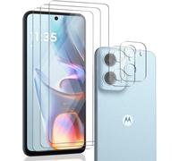 3+2 Pieces Tempered Glass Screen Protector And Rear Camera Protector For Motorola Moto G05. Anti-Scratch Film 9h Hardness Glass Protectors, Hd Clear Screen Protector