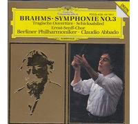 ブラームス:交響曲第3番/悲劇的序曲・運命の歌