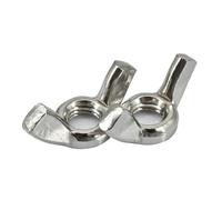 3-20pc 304 Acier Inoxydable Serrer À La Main Écrou Papillon Lingot Écrous Oreilles Crochet Vissé Yuanbao Bouchon Vis M3 M4 M5 M6 M8 M10 M12(M12 (3pcs))