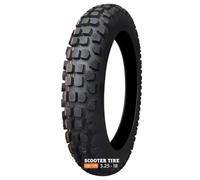 3.25-18 Tire for Scooter Street Tires, 3.25-18 Off-Road Tread Anti-Slip Tire, 52P, 225KPA, Inner Tube Type, 1PC