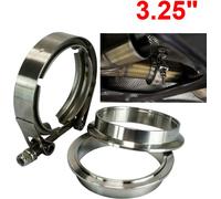 3.25 Inch SUS 304 Stainless Steel Exhaust V Band Clamp V-Band Vband Male Female Design