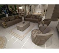 3+3+1+1 places + table basse + mur de salon Moderne JVmoebel