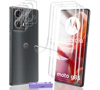 3+3 Pièces Protection Écran Pour Motorola Moto G85 5G Tpu Film Protection Non Verre Et Protecteur De Caméra Verre, Facile Installer, Anti-Rayures, Anti-Empreintes, Hd Doux Transparent Film
