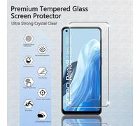 3+3 Pièces Verre Trempé Compatible Avec Oppo Reno8 Lite 5g Avec 3 Pièces Protection Ecran Et 3 Pièces Caméra Arrière Protecteur Ultra Claire,Sans Bulles,Pour Oppo Reno8 Lite 5g