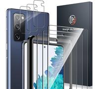 3+3 Tempered Glass Compatible With Samsung Galaxy S20 Fe 4g/5g, Contain 3pcs Screen Protectors And 3pcs Rear Camera Protectors, With Installation Frame