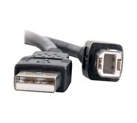 C2G Câble USB 2.0 A vers B pour imprimantes et scanners HP, Epson, Brother, Samsung, Cannon 1 m Noir