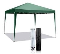 3*3M Tente de camping, tonnelle pour jardin, extérieur, réception, fête, vert