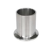 3/4 '' 1 '' 1.5 '' 2 '' 3 '' 4 '' sanitaire Tri pince longue soudure sur virole tuyau L = 50mm SS304 316 acier inoxydable(SS316,63mm x Ferrule 77.5)