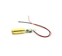 3-4.2V Laser Vert 532nm 5mw Diode Laser Point Module avec câble et 12X60mm