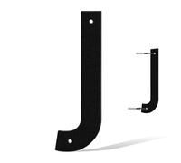 3, 4, 5, 6, 7, 8 pouces Numéros de maison pour l'extérieur, Numéros d'adresse en métal uniques pour la maison, Numéros de maison extérieurs résistants aux intempéries avec lettres complètes A-Z