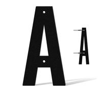 3,4,5,6,7,8 Pouces Numéros de Maison pour l'Extérieur, Numéros d'Adresse en Métal Uniques pour Maison, Numéros de Maison Extérieurs Résistants aux Intempéries avec Lettres Complètes A-Z Disponibles