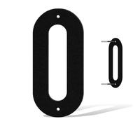 3, 4, 5, 6, 7, 8 pouces Numéros de Maison pour l'Extérieur, Numéros d'Adresse Métalliques Uniques pour Maison, Numéros de Maison Extérieurs Résistants aux Intempéries avec Lettres Complètes A-Z
