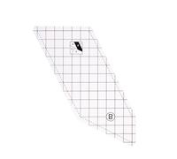 3/4/5 règles de matelassage en acrylique pour des mesures précises, règle de patchwork transparente pour coupe de tissu, règle de couture