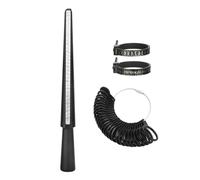 3/4/6/7 Pièces Anneaux Sizer Outil De Mesure Ensemble Jauges Doigt Mandrin Outil Pour Bijoux Dimensionnement Mesure Doigt Taille Jauge