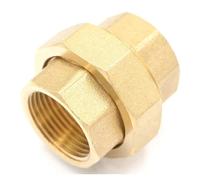 3/4" BSP Female Thread Brass Pipe Union Connector Coupling Plumbing Fittings YZWRWRMKTB