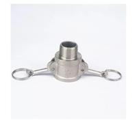 3/4" BSP male Thread 304 Stainless Steel Type B Socket Camlock Fitting Cam and Groove Coupler