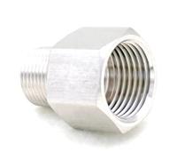 3/4" BSPP Female to 1/2" BSPT Male Threaded 304 Stainless Steel Pipe Fitting Connector Adapter 250bar