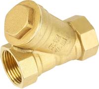 3/4 BSPP femelle Laiton en forme de Y Filtre à tamis Raccord de vanne pour la séparation eau-huile