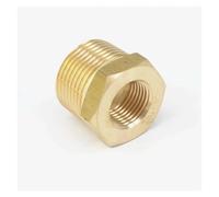 3/4" BSPT Male x 3/8" NPT Female Reducing Bushing Brass Pipe Fitting Connector Adapter