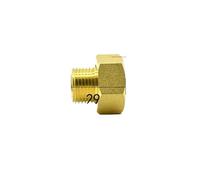 3/4" Female To 1/2" Male Short Brass Union Pipe Fitting Water Gas Oil For Water Meter