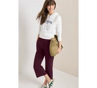 3/4 High Waist Wide Leg Pantalon Loose Fit