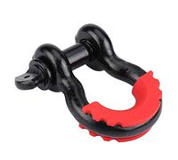 3/4 Inch 4.75T D - Ring Shackle with Latch & Sheath | High Strength Stainless Steel for SUV/Truck/Off - Road | CE Certified Robust Tow Shackle