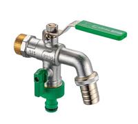3/4" Inch BSP Double Sortie Jardin Extérieur Robinet Raccord Tuyau