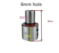 3/4 Jaws Steel Wood Tour Tour Chuck 50mm 63mm Manuel Manuel Chuck Soirée d'auto-centrage Tour de bois en métal(Adapter B)