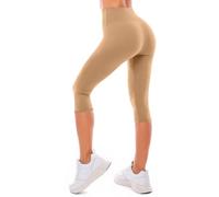 3/4 Leggings Anti Cellulite 3D Femme Original, Legging Anti-Cellulite à Compression 3 D, Minceur Taille Haute sans Couture, Pantalon de Sport Yoga Fitness Push-Up