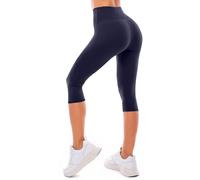 3/4 Leggings Anti Cellulite 3D Femme Original, Legging Anti-Cellulite à Compression 3 D, Minceur Taille Haute sans Couture, Pantalon de Sport Yoga Fitness Push-Up