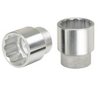 3/4" Llave de vaso de 12 cantos, corta, 47 mm