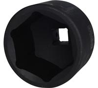 3/4" Llave de vaso de impacto hexagonal, corta, 65 mm