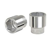 3/4" Llave de vaso hexagonal CLASSIC, corta, 18 mm
