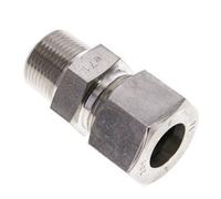 3/4'' NPT mâle x 20S Anneau de coupe droit en acier inoxydable 400 Bar DIN 2353