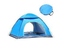 3~4 Person Automatic Instant Pop Up Tent, Portable Windproof Waterproof Beach Tents Sun UV Protection for Family Garden/Camping/Fishing