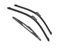 3/4 pièces balais d'essuie-glace avant et arrière de voiture essuie-glace en caoutchouc souple pare-brise automatique 20 "+ 18" + 14 "2000 2001 2002 for citroën Saxo 1999-2003