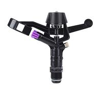 3/4 Pouce Sprinkler Sprinkler Jardin pelouse Rocker Bras piroule d'irrigation Outil d'irrigation réglable à 360 degrés pulvérisation Uniforme pour pelouse Flower Farmland Plastic