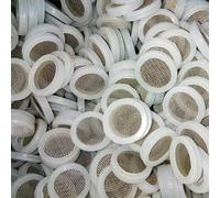 3/4 pour filtre de tuyau BSP avec filtre en maille métallique pour lave-vaisselle douche et rondelle de plomberie Protection contre les débris (blanc)