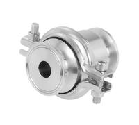 3/4" to 2" Tri Clamp Check Valve - SS304/316L Stainless Steel Sanitary One-Way Flow Valve, Vertical Installation(OD38mm Ferrule 50.5,SUS 316L)