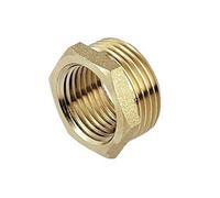 3/4 x 1/2 pouce BSP mâle x filetage femelle union réduction de tuyau de raccord menuisier raccord en laiton