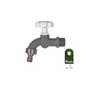 3/4" x 3/4" Robinet d'arrosage extérieur plastique de plastique raccord tuyau